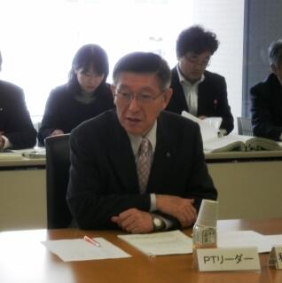 画像：佐竹課税自主権プロジェクトチームリーダー（秋田県知事）