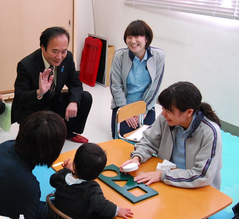 中核発達支援センターでの療育の様子