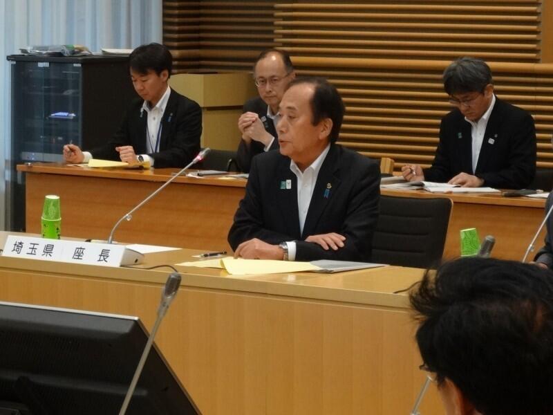 上田座長(埼玉県知事)
