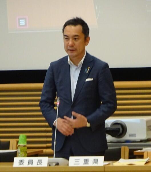 鈴木 危機管理・防災特別委員会委員長(三重県知事)