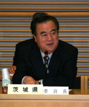 画像：橋本エネルギー・環境問題特別委員会委員長（茨城県知事）