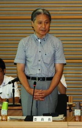 画像：福田社会文教常任委員会委員長（栃木県知事）