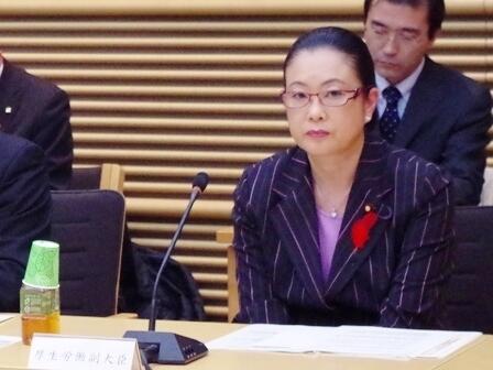 画像：土屋厚生労働副大臣