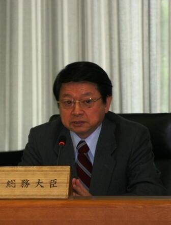 画像:片山総務大臣
