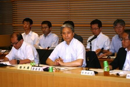 画像：福田社会文教常任委員会委員長（栃木県知事）